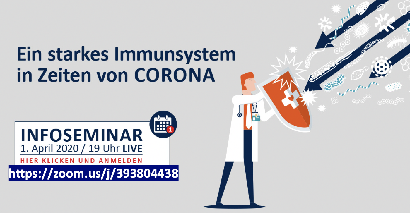 Webinar: Ein starkes Immunsystem in Zeiten von CORONA